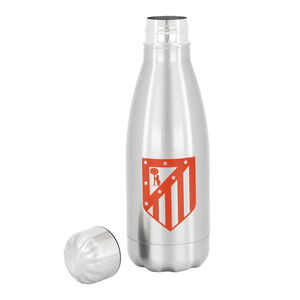 Red Steel Crest Bottle